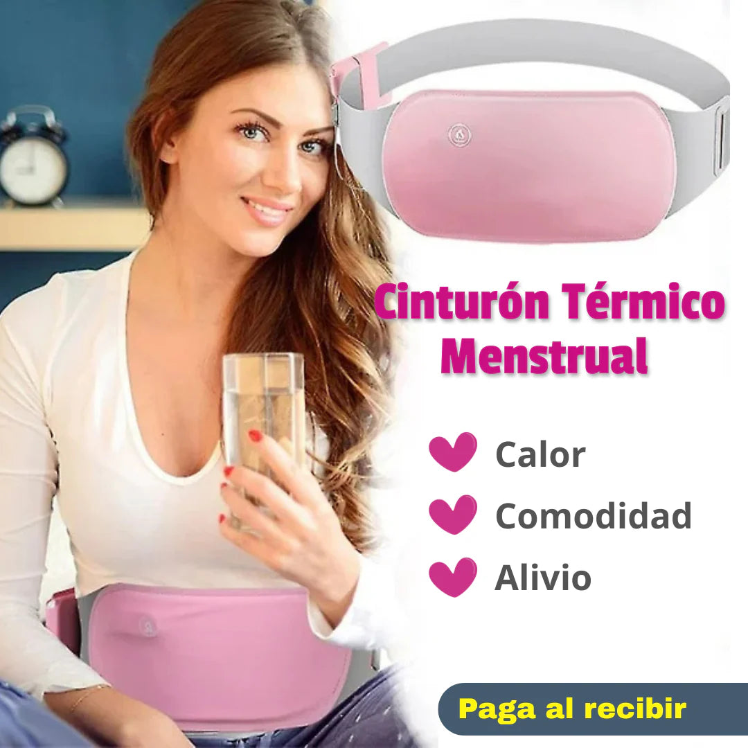 CINTURON TÉRMICO PARA ALIVIAR LOS CÓLICOS MENSTRUALES